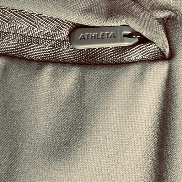 Athleta Pinnacle High Rise Trousers size 14 Olive Branch Green Wide Leg - Picture 11 of 12